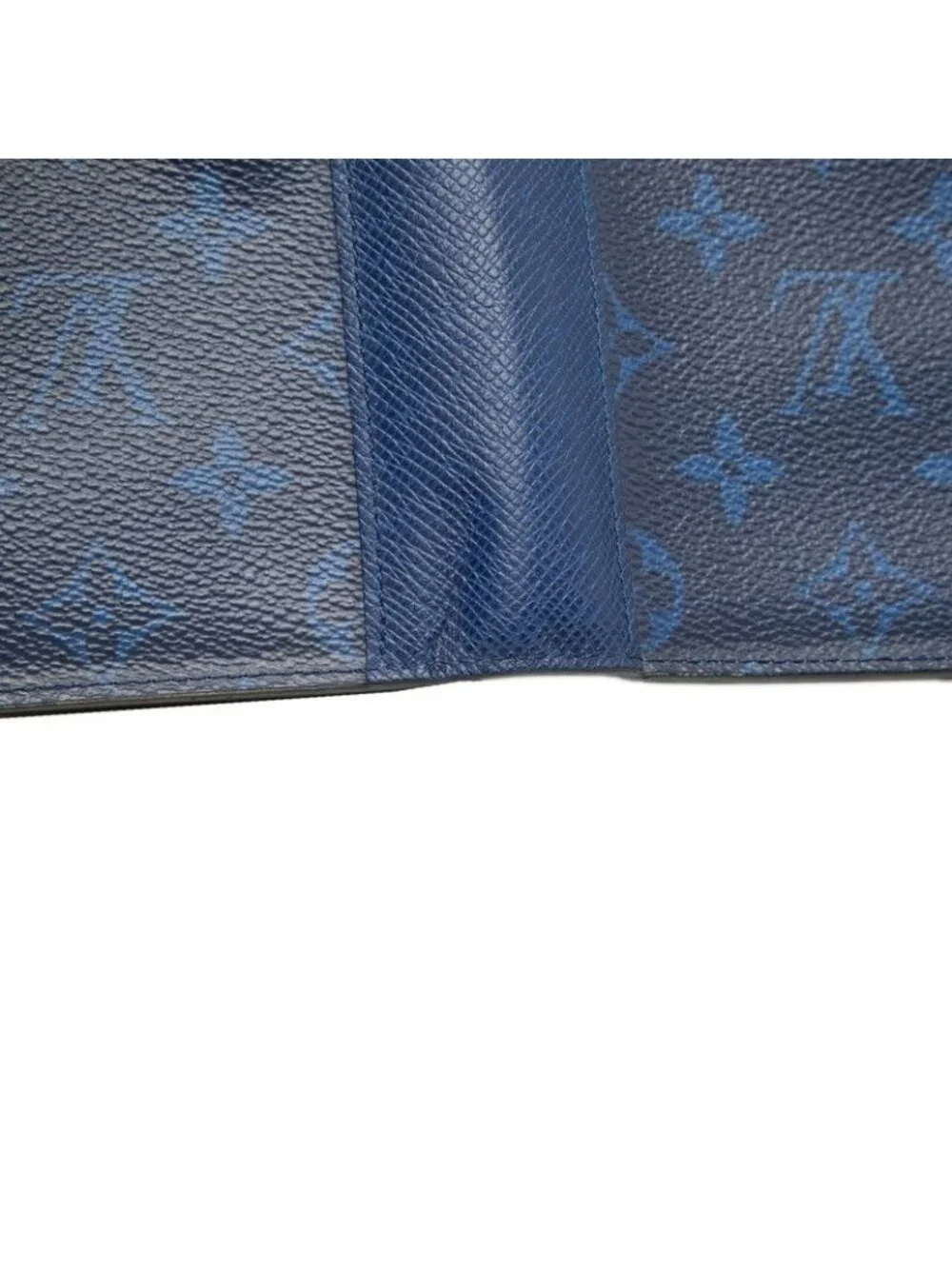 Louis Vuitton Monogram Brazza Wallet Cobalt Blue Taigarama